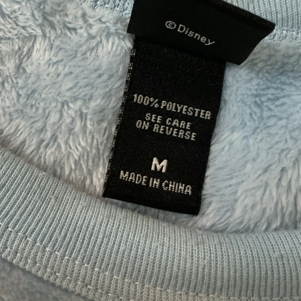 Disney Kids Blue Fleece Sweater with Mickey and Minnie